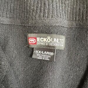 Black Ecko Unltd. Lambswool cardigan